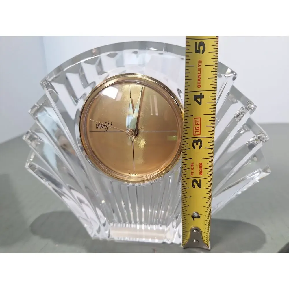 Mikasa Deco Crystal Clock Germany 7